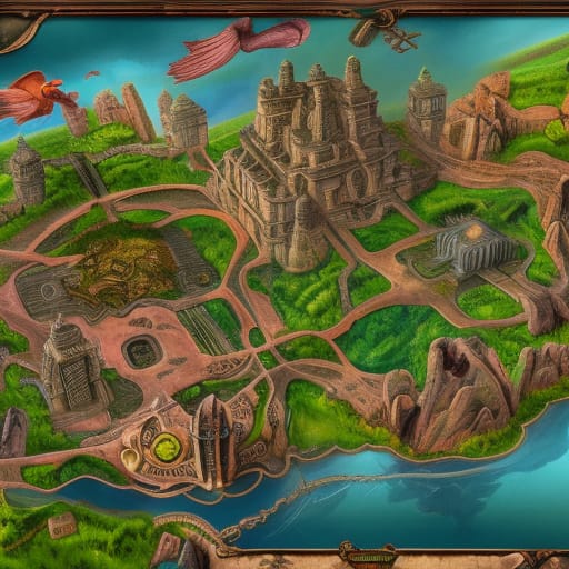 Lost City Map
